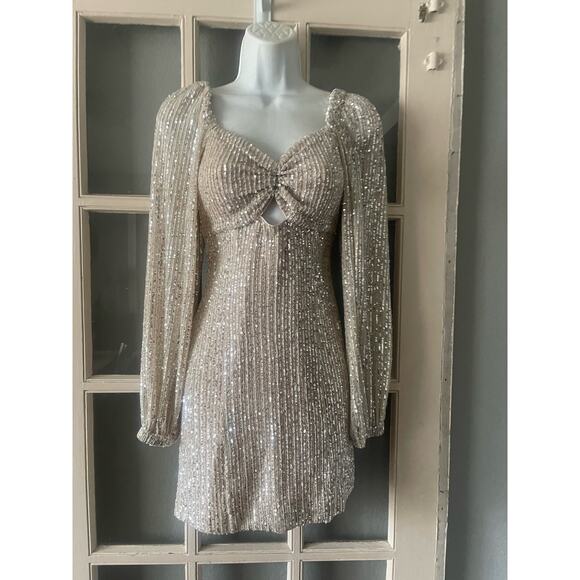 C/MEO Collective Lustre Sequin Mini Dress - Picture 9 of 13